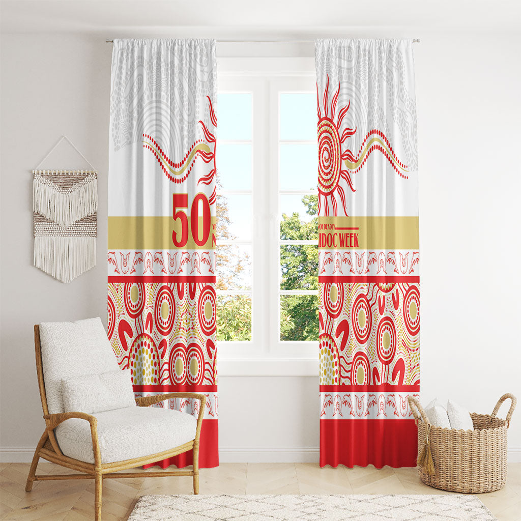 Dolphins NAIDOC Week Window Curtain Aboriginal Torres Strait Islanders Vibe