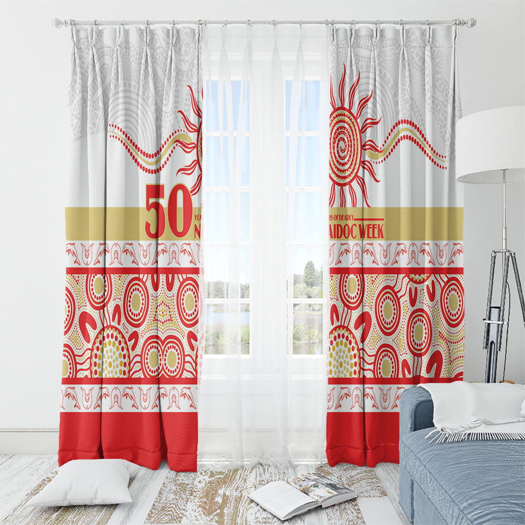 Dolphins NAIDOC Week Window Curtain Aboriginal Torres Strait Islanders Vibe