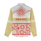 Dolphins NAIDOC Week Personalised Women Casual Shirt Aboriginal Torres Strait Islanders Vibe