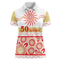 Dolphins NAIDOC Week Personalised Women Polo Shirt Aboriginal Torres Strait Islanders Vibe