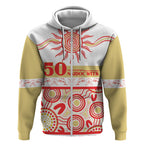 Dolphins NAIDOC Week Personalised Zip Hoodie Aboriginal Torres Strait Islanders Vibe