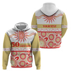 Dolphins NAIDOC Week Personalised Zip Hoodie Aboriginal Torres Strait Islanders Vibe
