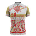 Dolphins NAIDOC Week Personalised Zipper Polo Shirt Aboriginal Torres Strait Islanders Vibe