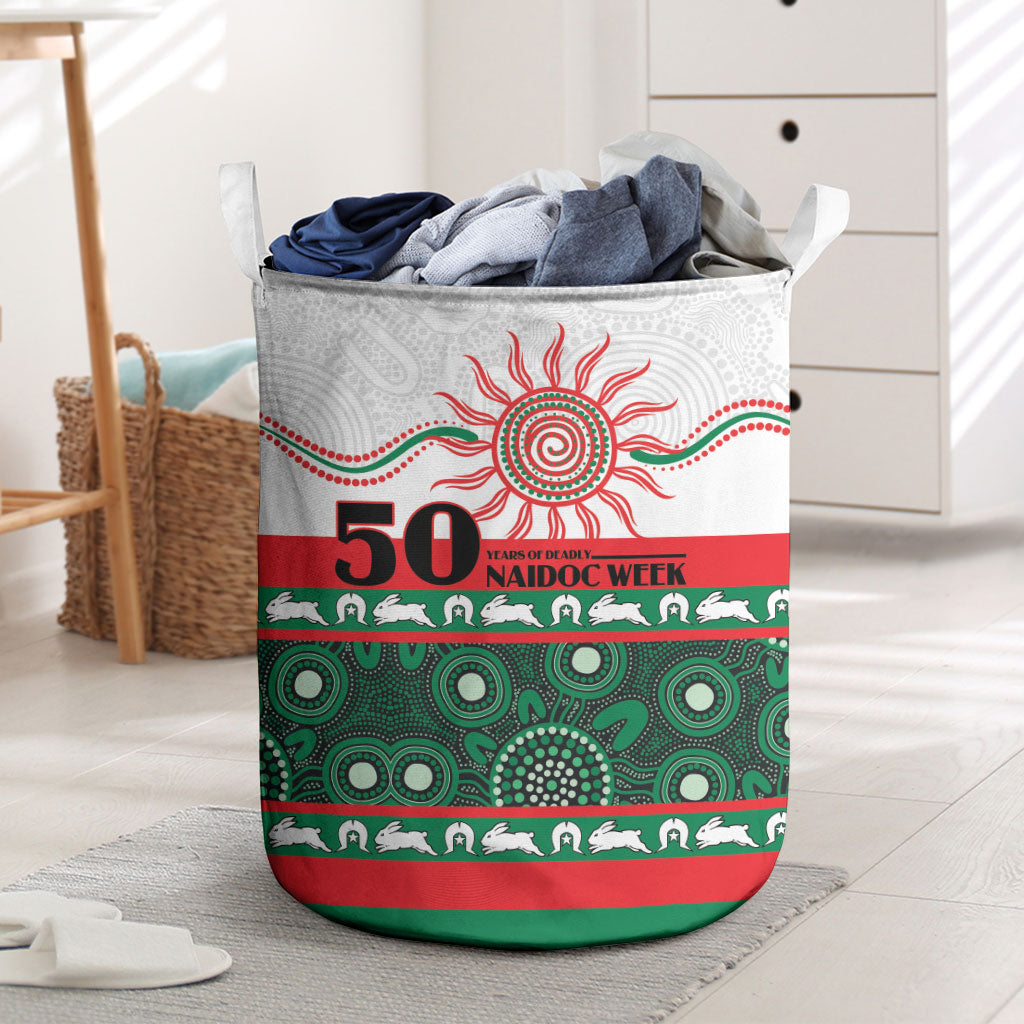 Rabbitohs NAIDOC Week Laundry Basket Aboriginal Torres Strait Islanders Vibe