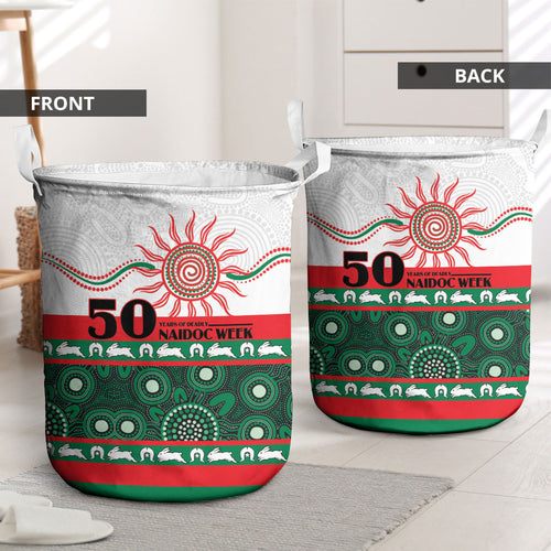 Rabbitohs NAIDOC Week Laundry Basket Aboriginal Torres Strait Islanders Vibe