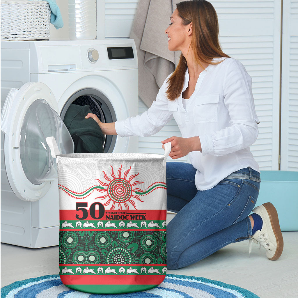 Rabbitohs NAIDOC Week Laundry Basket Aboriginal Torres Strait Islanders Vibe