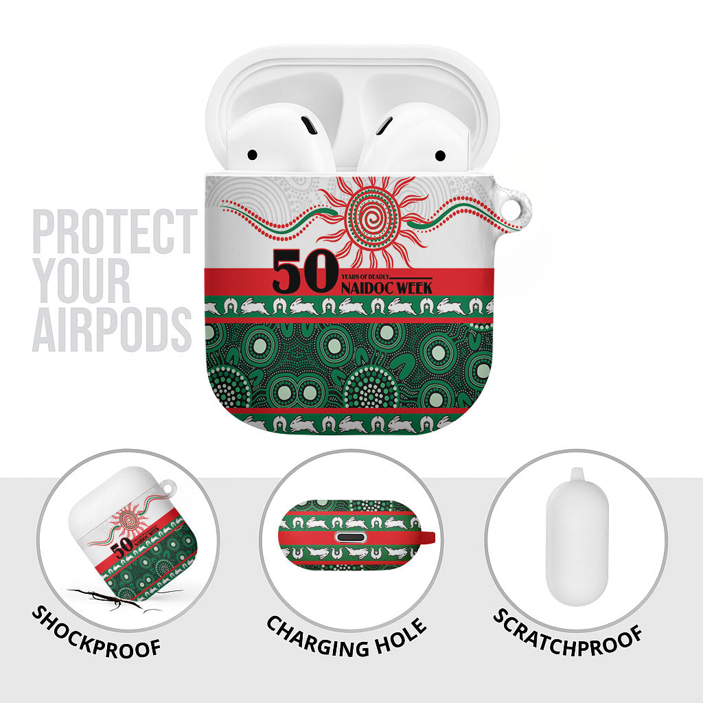 Rabbitohs NAIDOC Week AirPods Case Aboriginal Torres Strait Islanders Vibe