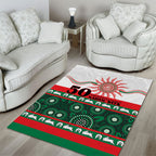 Rabbitohs NAIDOC Week Area Rug Aboriginal Torres Strait Islanders Vibe
