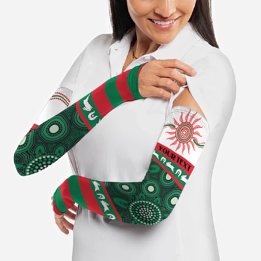 Rabbitohs NAIDOC Week Personalised Arm Sleeves Aboriginal Torres Strait Islanders Vibe