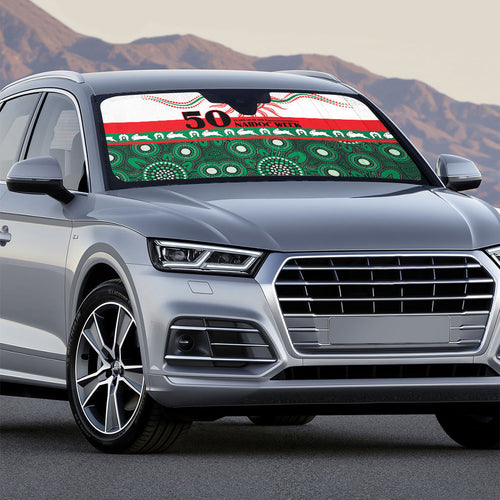 Rabbitohs NAIDOC Week Auto Sun Shade Aboriginal Torres Strait Islanders Vibe