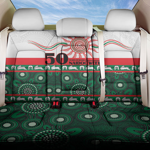 Rabbitohs NAIDOC Week Back Car Seat Cover Aboriginal Torres Strait Islanders Vibe