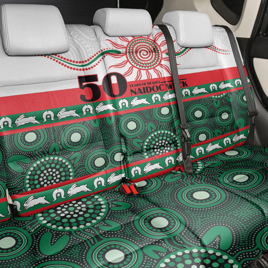 Rabbitohs NAIDOC Week Back Car Seat Cover Aboriginal Torres Strait Islanders Vibe