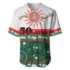 Rabbitohs NAIDOC Week Personalised Baseball Jersey Aboriginal Torres Strait Islanders Vibe