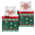 Rabbitohs NAIDOC Week Personalised Basketball Jersey Aboriginal Torres Strait Islanders Vibe