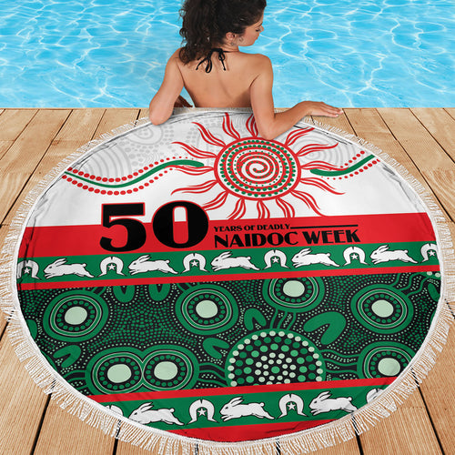 Rabbitohs NAIDOC Week Beach Blanket Aboriginal Torres Strait Islanders Vibe