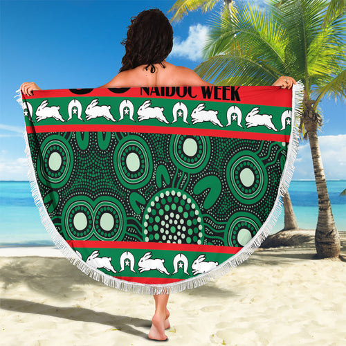 Rabbitohs NAIDOC Week Beach Blanket Aboriginal Torres Strait Islanders Vibe