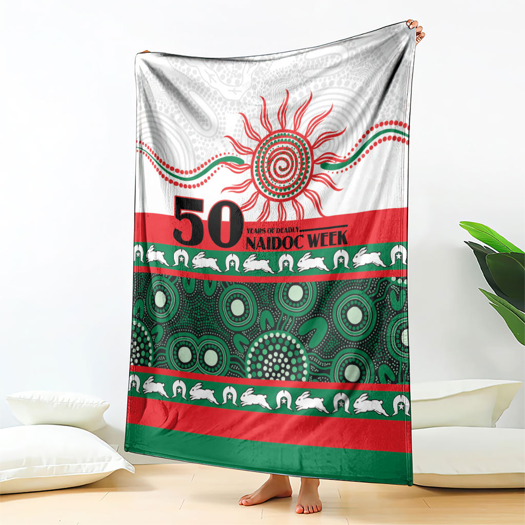 Rabbitohs NAIDOC Week Blanket Aboriginal Torres Strait Islanders Vibe