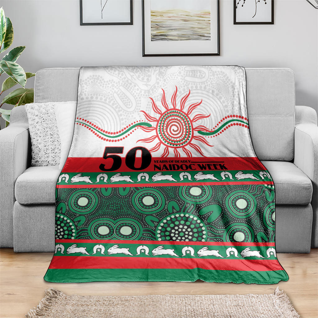 Rabbitohs NAIDOC Week Blanket Aboriginal Torres Strait Islanders Vibe