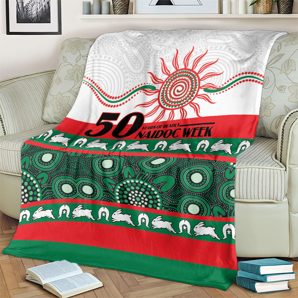 Rabbitohs NAIDOC Week Blanket Aboriginal Torres Strait Islanders Vibe