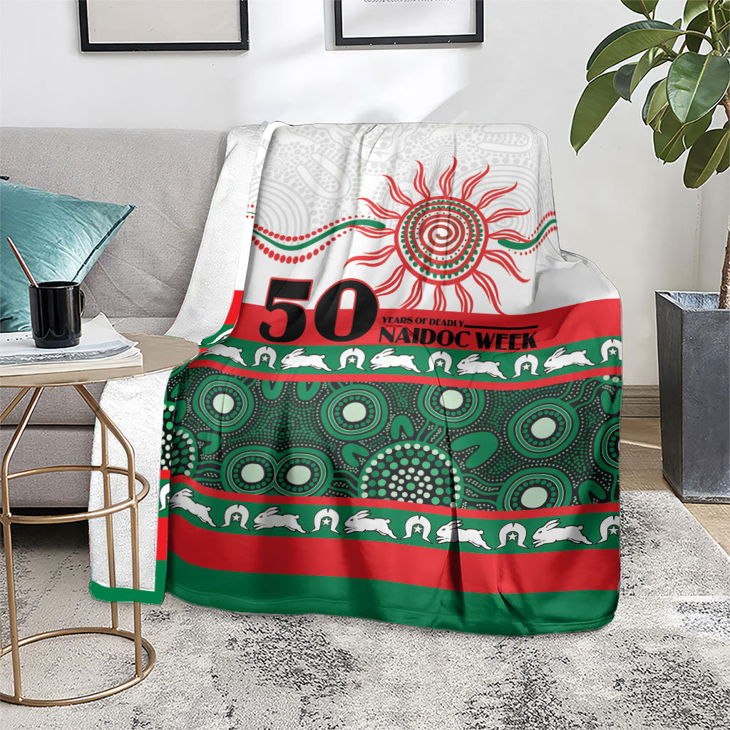 Rabbitohs NAIDOC Week Blanket Aboriginal Torres Strait Islanders Vibe