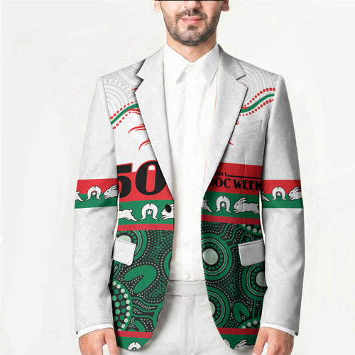 Rabbitohs NAIDOC Week Personalised Blazer Aboriginal Torres Strait Islanders Vibe