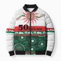 Rabbitohs NAIDOC Week Personalised Bomber Puffer Jacket Aboriginal Torres Strait Islanders Vibe