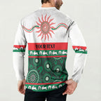 Rabbitohs NAIDOC Week Personalised Button Sweatshirt Aboriginal Torres Strait Islanders Vibe