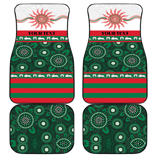 Rabbitohs NAIDOC Week Personalised Car Mats Aboriginal Torres Strait Islanders Vibe