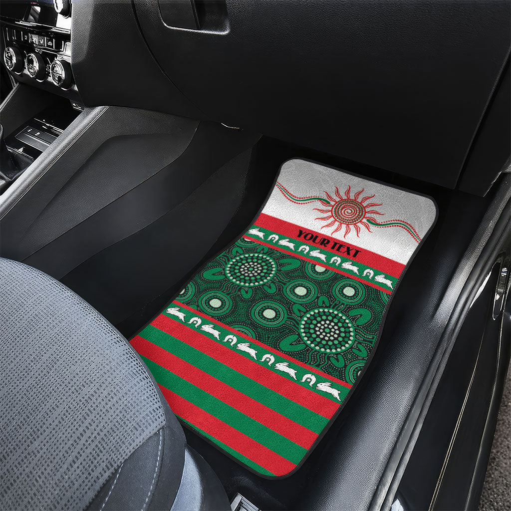 Rabbitohs NAIDOC Week Personalised Car Mats Aboriginal Torres Strait Islanders Vibe