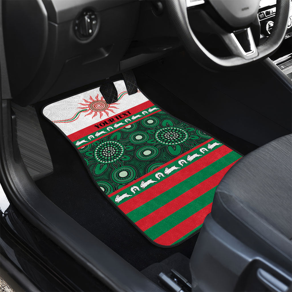 Rabbitohs NAIDOC Week Personalised Car Mats Aboriginal Torres Strait Islanders Vibe