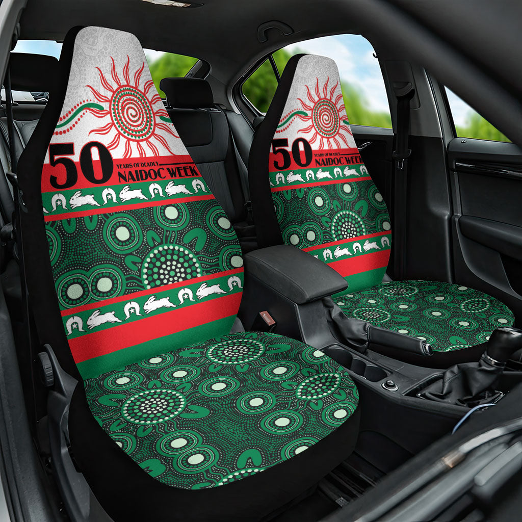 Rabbitohs NAIDOC Week Car Seat Cover Aboriginal Torres Strait Islanders Vibe