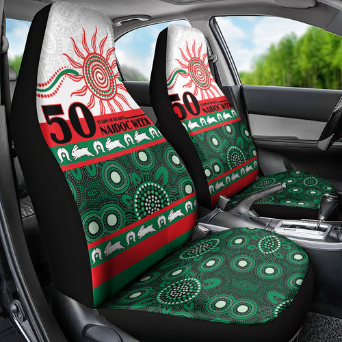 Rabbitohs NAIDOC Week Car Seat Cover Aboriginal Torres Strait Islanders Vibe