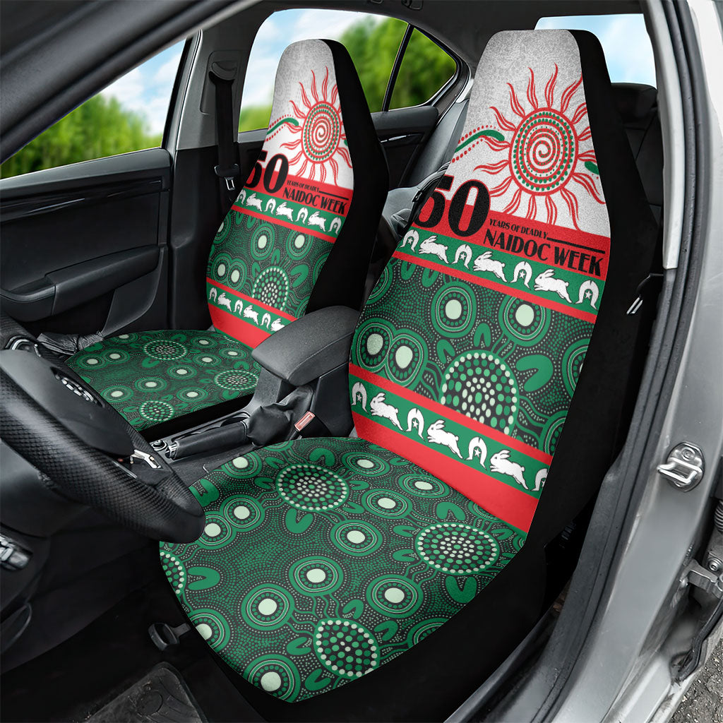 Rabbitohs NAIDOC Week Car Seat Cover Aboriginal Torres Strait Islanders Vibe