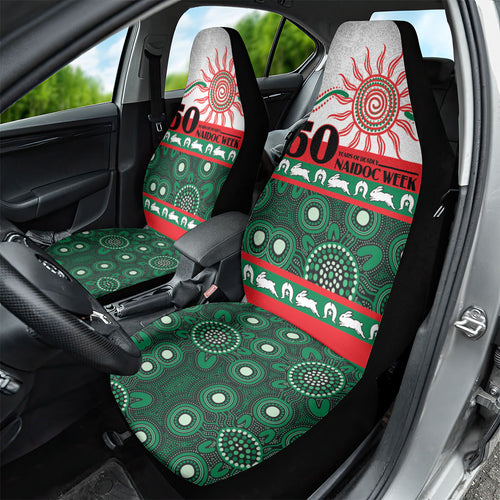 Rabbitohs NAIDOC Week Car Seat Cover Aboriginal Torres Strait Islanders Vibe