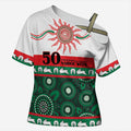 Rabbitohs NAIDOC Week Personalised Cross Shoulder Shirt Aboriginal Torres Strait Islanders Vibe