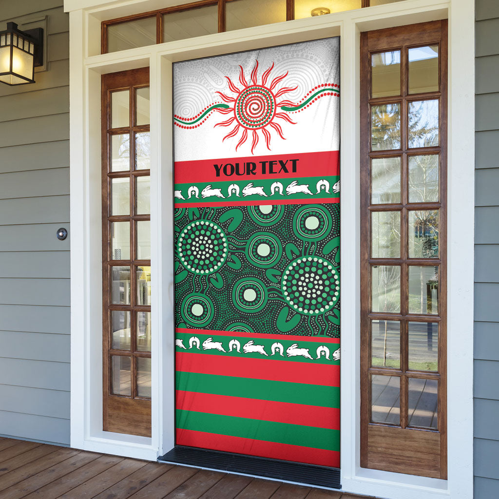Rabbitohs NAIDOC Week Personalised Door Cover Aboriginal Torres Strait Islanders Vibe