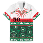 Rabbitohs NAIDOC Week Personalised Family Matching Mermaid Dress and Hawaiian Shirt Aboriginal Torres Strait Islanders Vibe