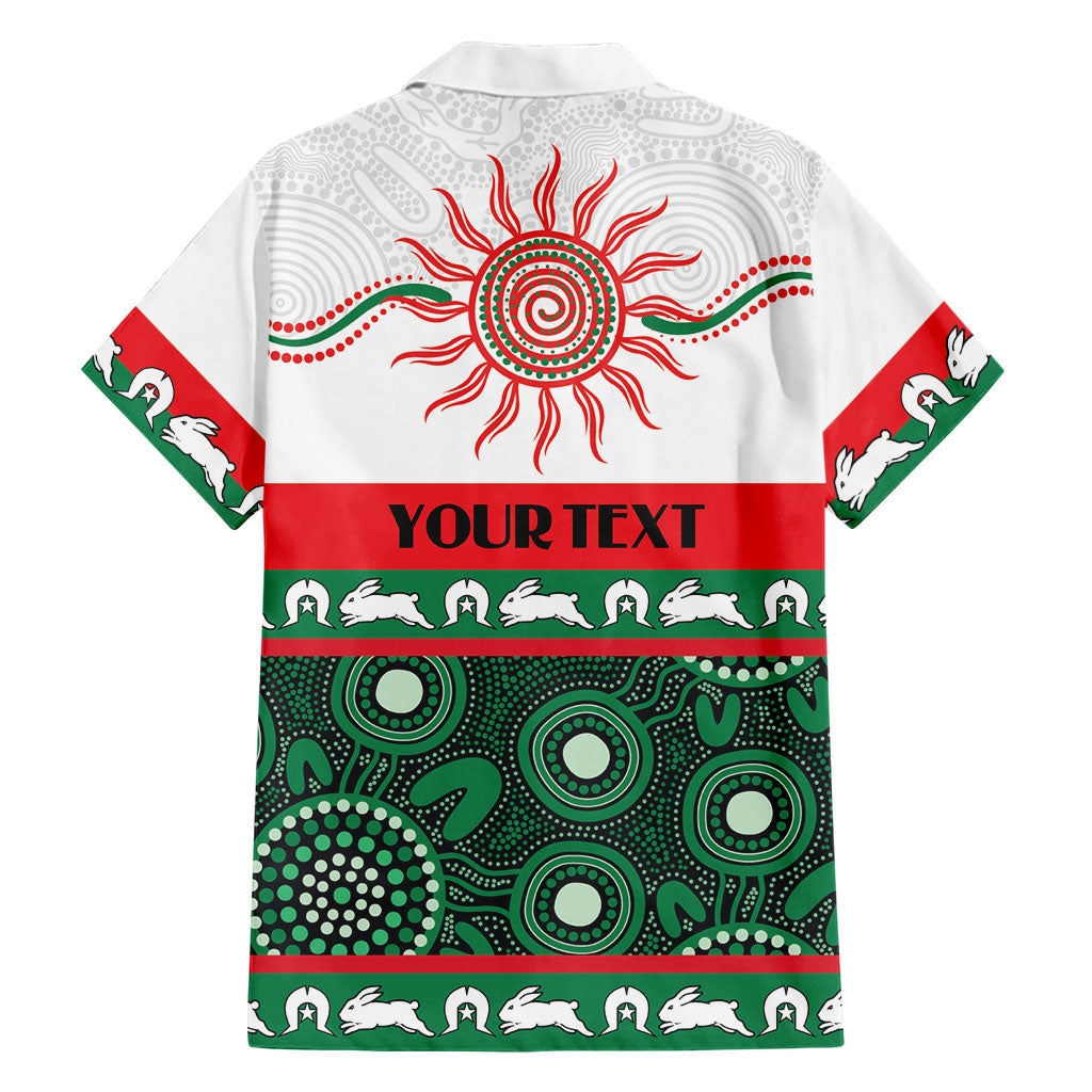 Rabbitohs NAIDOC Week Personalised Family Matching Mermaid Dress and Hawaiian Shirt Aboriginal Torres Strait Islanders Vibe