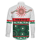 Rabbitohs NAIDOC Week Personalised Family Matching Puletasi and Hawaiian Shirt Aboriginal Torres Strait Islanders Vibe
