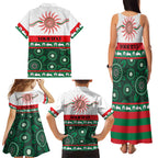 Rabbitohs NAIDOC Week Personalised Family Matching Tank Maxi Dress and Hawaiian Shirt Aboriginal Torres Strait Islanders Vibe