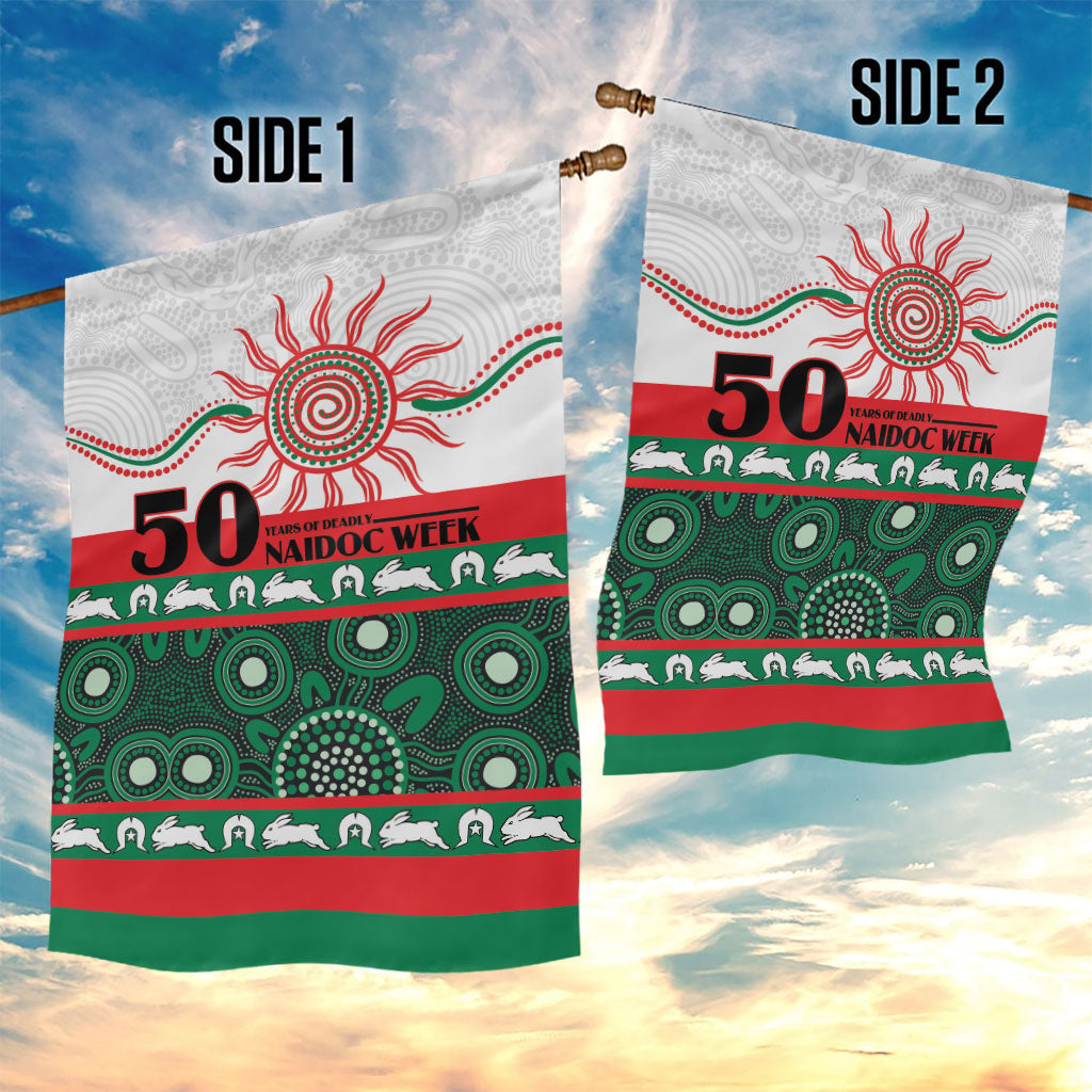 Rabbitohs NAIDOC Week Garden Flag Aboriginal Torres Strait Islanders Vibe
