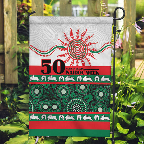 Rabbitohs NAIDOC Week Garden Flag Aboriginal Torres Strait Islanders Vibe