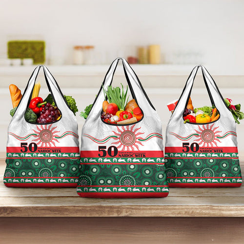 Rabbitohs NAIDOC Week Grocery Bag Aboriginal Torres Strait Islanders Vibe