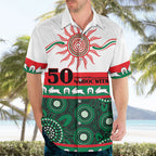 Rabbitohs NAIDOC Week Personalised Hawaiian Shirt Aboriginal Torres Strait Islanders Vibe