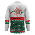 Rabbitohs NAIDOC Week Personalised Hockey Jersey Aboriginal Torres Strait Islanders Vibe