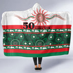 Rabbitohs NAIDOC Week Hooded Blanket Aboriginal Torres Strait Islanders Vibe