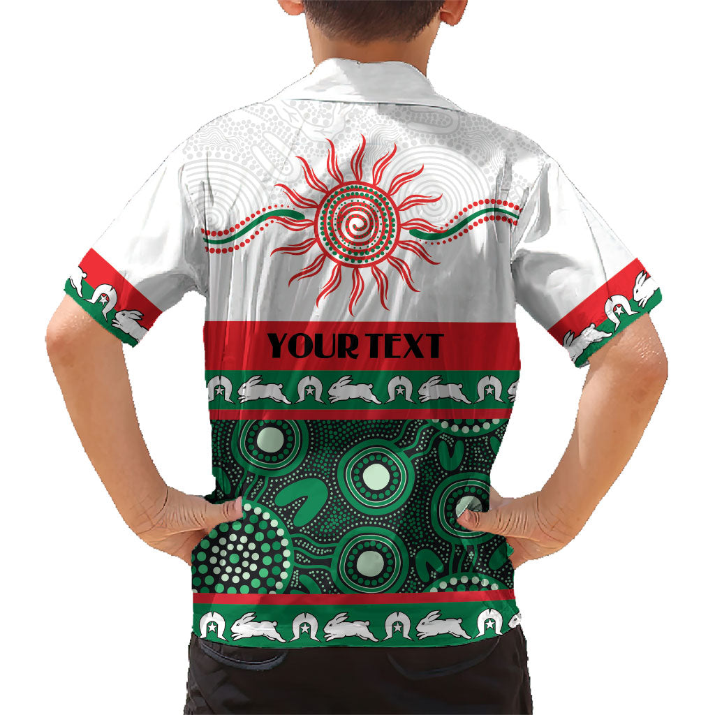 Rabbitohs NAIDOC Week Personalised Kid Hawaiian Shirt Aboriginal Torres Strait Islanders Vibe