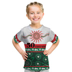 Rabbitohs NAIDOC Week Personalised Kid T Shirt Aboriginal Torres Strait Islanders Vibe