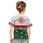 Rabbitohs NAIDOC Week Personalised Kid T Shirt Aboriginal Torres Strait Islanders Vibe