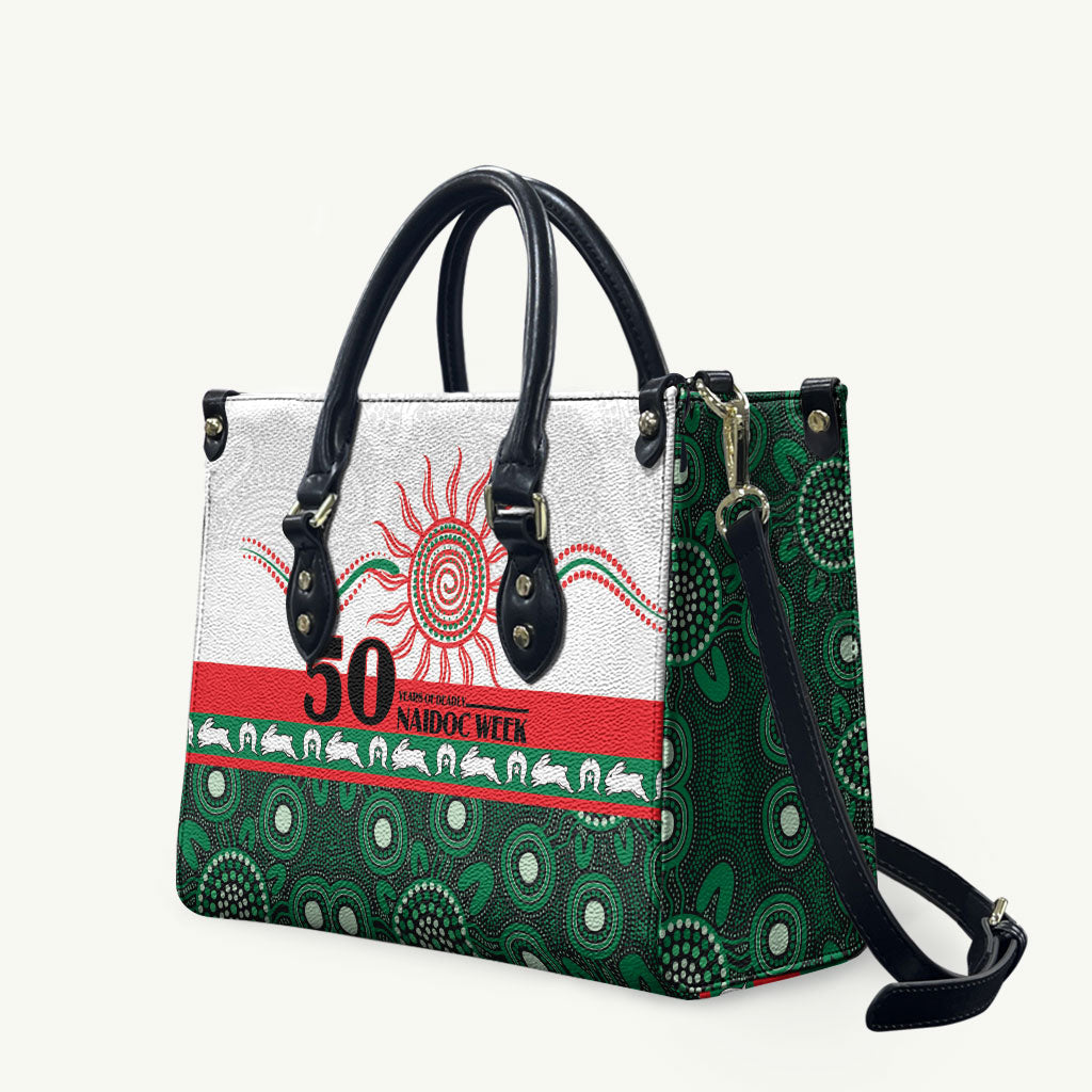 Rabbitohs NAIDOC Week Leather Bag Aboriginal Torres Strait Islanders Vibe